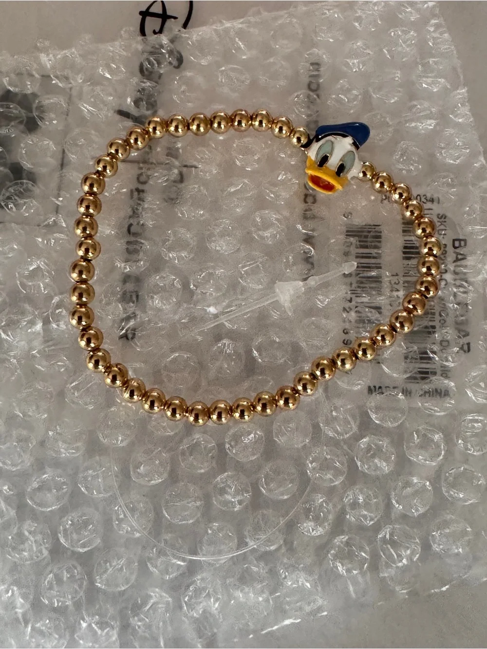 Sale! New Disney x Baublebar Beaded Pisa Bracelet with Donald Duck